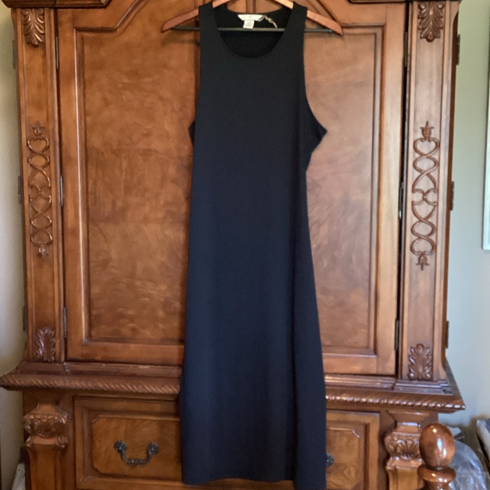 H&M Black Maxi Backless Dress